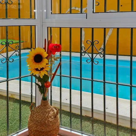 El Ranchito, Playa A 10 Min, Piscina, Bbq, Chimenea, Vistas, Terraza, Aparcamiento *